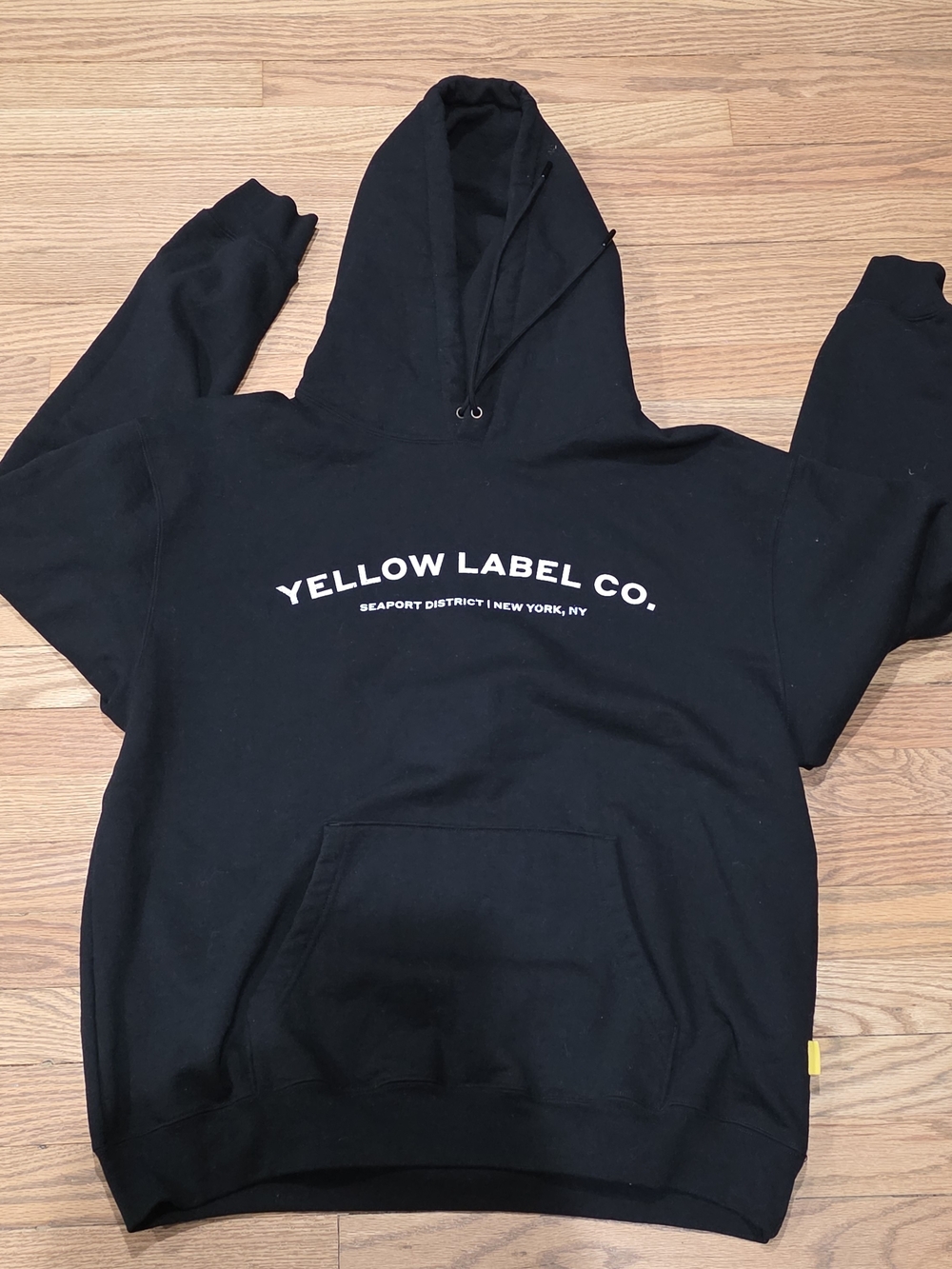 Yellow Label Co. Seaport District NYC Heavyweight Hoodie - Excellent Condition L